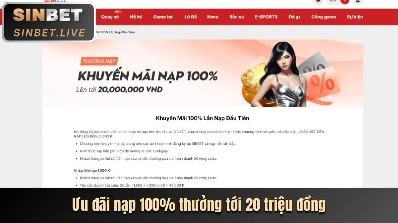 Thưởng nạp lại với biểu tượng tiền và dấu cộng